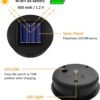 4PCS Solar Light Replacement Top 8cm for Outside Lanterns