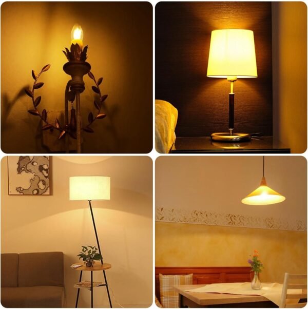 C35-E14-LED-4W4 C35 E14 LED Candle Bulbs 4W AC 220V 6pcs
