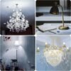 C35 E27 LED Filament Candle Light Bulbs 4W AC 220V 6pcs