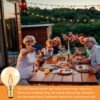Mini Globe E14 LED Filament Bulb 1W Warm White 2200K 6 Pack