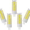 G4 7W LED Light Bulbs AC230V 5 Pack