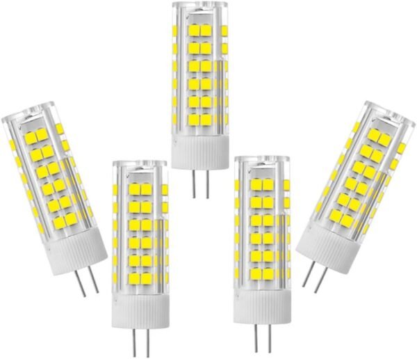 G4 7W LED Light Bulbs AC230V 5 Pack