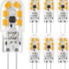 G4 LED Light Bulb AC DC 12V 2W 6 Pack