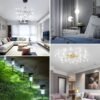 G4 7W LED Light Bulbs AC230V 5 Pack