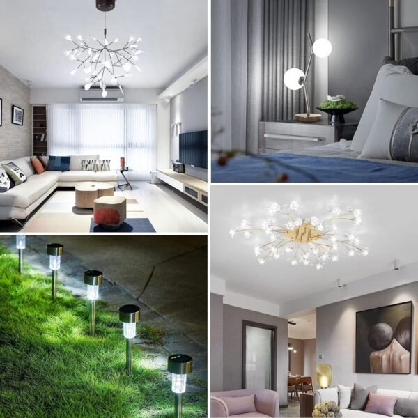 G4 7W LED Light Bulbs AC230V 5 Pack