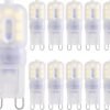 G9 LED Bulbs 2.5W Dimmable 10 Pack