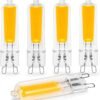 G9 LED Light Bulbs 5W Warm White AC 220V-240V Dimmable 5 Pack