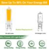 G9 LED Light Bulbs 5W Warm White AC 220V-240V Dimmable 5 Pack