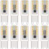 G9 LED Bulbs 3W Non-Dimmable 10 Pack