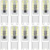 G9 LED Bulbs 3W Non-Dimmable 10 Pack