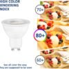 6 Pack GU10 LED Spotlight Bulbs 5W