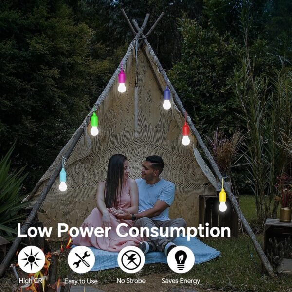 LED-Pull-Cord-Light4 6 Pack LED Pull Cord Light Bulb, Battery Operated