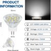 MR11 GU4 2W LED 250LM, AC DC 12V-24V 6PCS