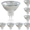 8 Pack MR16 12V 35W GU5.3 Halogen Spotlight Bulbs