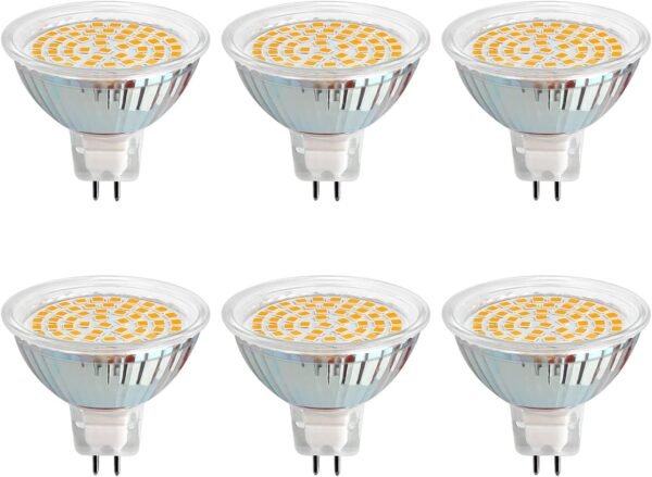 MR16 GU5.3 12V 5W LED Spotlight Bulbs 6 Pack