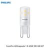 Philips G9 1.9W LED Capsule Light Bulb 2700K Non-Dimmable 3 Pack