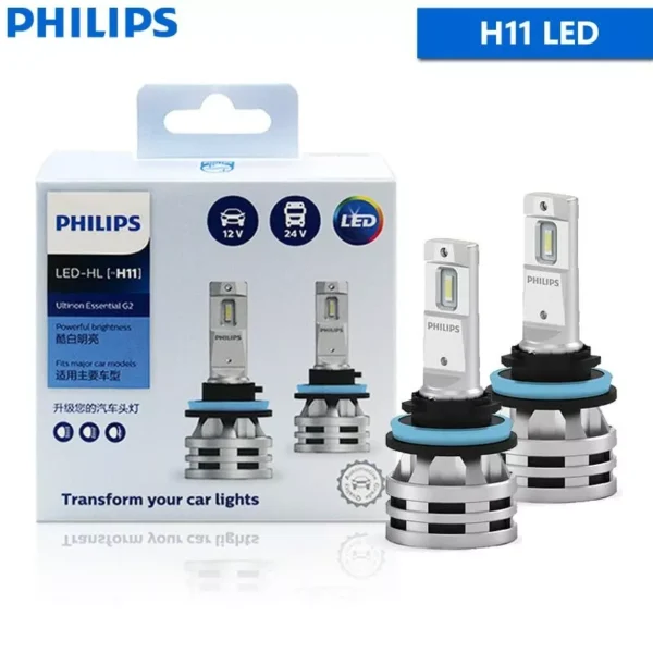 Philips-Ultinon-Essential-G2-LED-H11 Philips Ultinon Essential G2 LED H11 6500K Car Head Light
