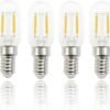 T22 LED E14 Fridge Filament Light Bulbs 2W Pack of 4